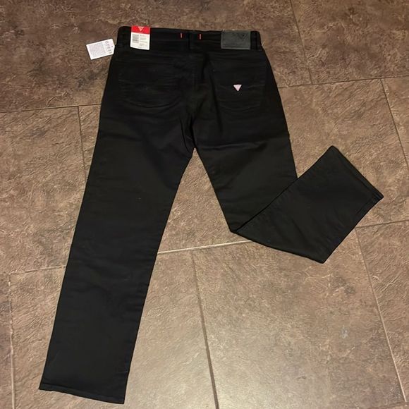 GUESS straight black jeans for men - Picture 2 of 7